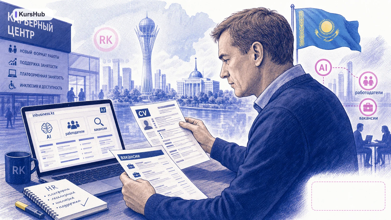 Казахстан: Казахстан, inbusiness.kz, AI-навыки